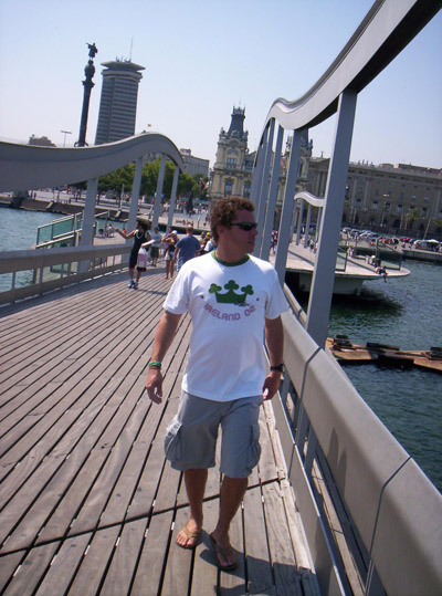 Walking along the main harborfront, which had changed alot since my last visit in the 80's. 
