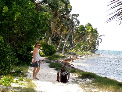 Tony and a local