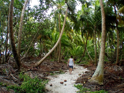 Me walking.