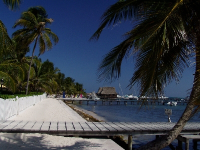 Here are few shots of San Pedro's beachfront. You can pretty much walk up the whole beach unfettered, so they call it the 'boulevard'.