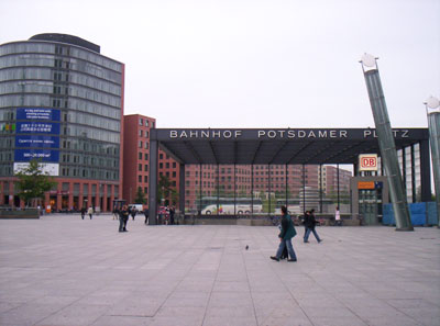 Here's Potsdamer Platz, which until recently was nothing more than an empty railyard.