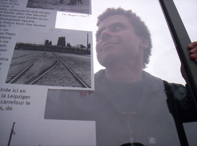 Me, at a see-through display