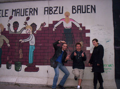 Miriam, Tobi, and me. 