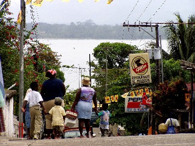 shot of Livingston town