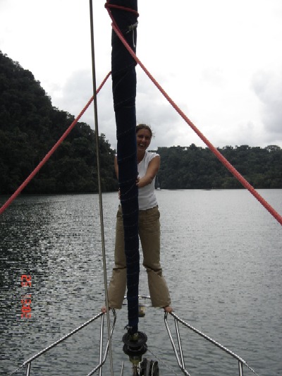Miet riding the bow
