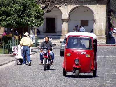 A Tuktuk taxi 