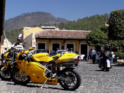 Raf loves Ducatis. 