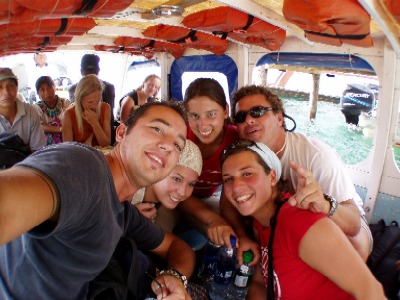 Water taxi to San Marcos