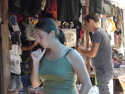 Miet and Raf shopping...