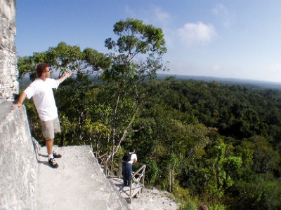 Me, on Temple IV