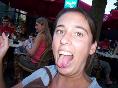 Miet, just being herself
