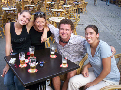 The Belgian Andiamo girls and me.