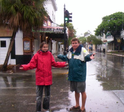 Here we are looking for a place to get a beer. Somewhere, ANYWHERE!!! Never seen Duval St. this empty, except for last night. Here we are looking for a place to get a beer. Somewhere, ANYWHERE!!! Never seen Duval St. this empty, except for last night.