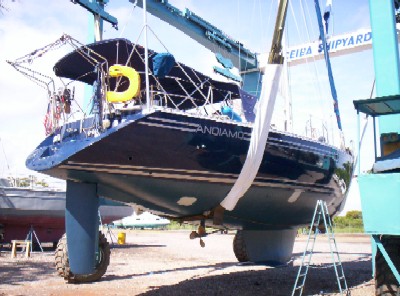 Andiamo on the lift