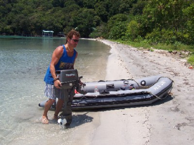 Me and the outboard