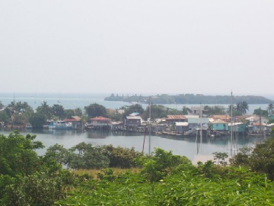 French Harbour from the yacht club