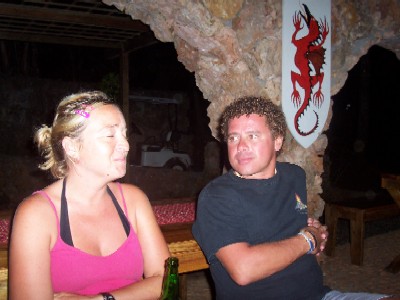 Me and Martha chatting it up