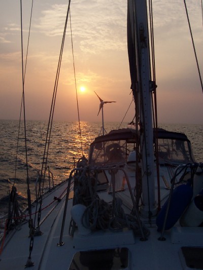 Andiamo in the sunset