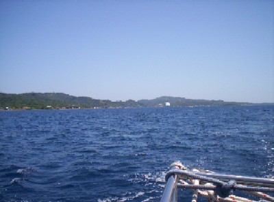 A shot of Coxens Hole as we leave for West End