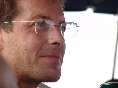 Close up of Chris