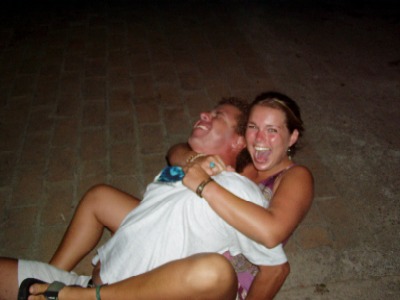 Lotte almost breaking my back